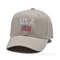 Cappellino da baseball ricamato americano bandiera americana